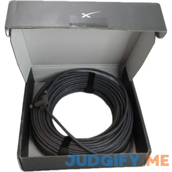 Starlink Rectangular Satellite V2 75 Ft Replacement Cable Starlink Rectangular Satellite V2 75 Ft Replacement Cable