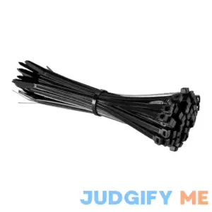 Storehouse 100 Pc 8 Black Cable Ties