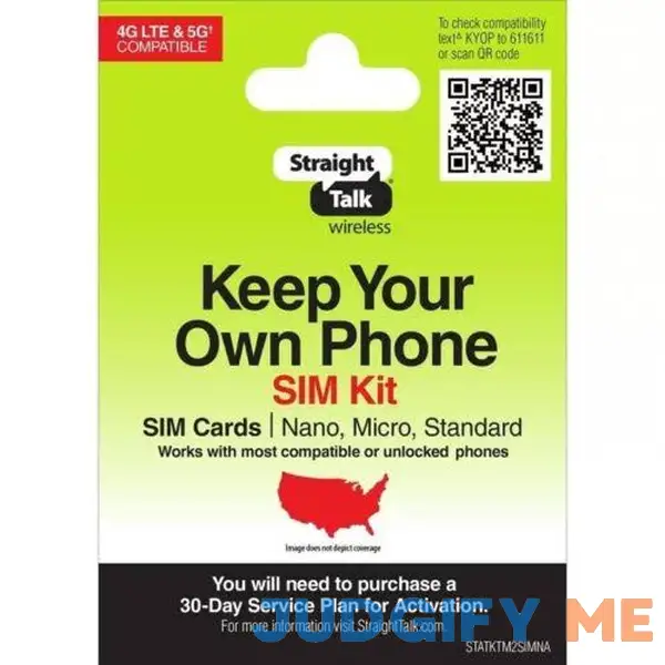 Straight Talk Keep Your Own Phone SIM Kit Straight Talk Keep Your Own Phone SIM Kit