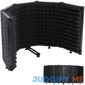 Studio Recording Microphone Isolation Shield