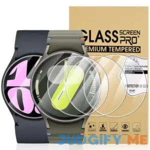 Suoman 4-Pack for Samsung Galaxy Watch 6/Galaxy Watch 7 44mm Screen Protector Tempered Glass