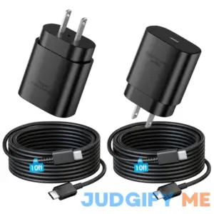 Super Fast Charger Type C 25W PD USB C Wall Charger Fast Charging with 10FT Long Type C Charger Cable for Samsung Galaxy S24 Ultra/S24/S24+/S23