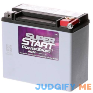 Super Start Power Sport AGM Top Post Battery Group Size BTX20L