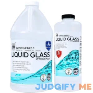 Superclear Deep Pour Epoxy Resin Kit Premium Commercial Grade 0.75 Gallons 2:1 Crystal Clear Liquid Glass Pouring up to 2-4