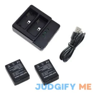 Suptig Battery and Daul Charger for Gopro HERO3 Gopro HERO3+ and Gopro AHDBT 301 AHDBT 302