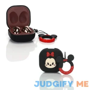 Suublg Silicone Cartoon Earbuds Case Protective Cover with Keychain Fit for Samsung Galaxy Buds2 Pro /Galaxy Buds 2 /Galaxy Buds Pro
