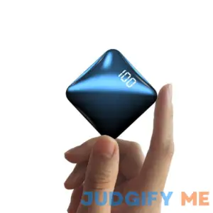 T-CORE Power Bank 10000mAh Portable Charger Smallest External Battery Lightest Ultra Compact High Speed 2USB Cell Phone Mobile Pack for iPhone15 14