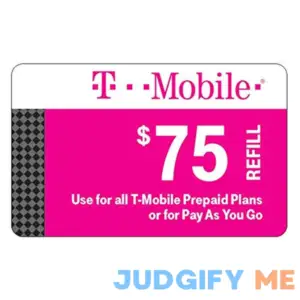 T-Mobile Prepaid Refill Card