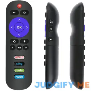 TCL/Roku TV Replacement Remote RC280 w/Volume control Button