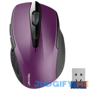 TECKNET Wireless Mouse 2.4g Ergonomic Optical Mouse Computer Mouse for Laptop
