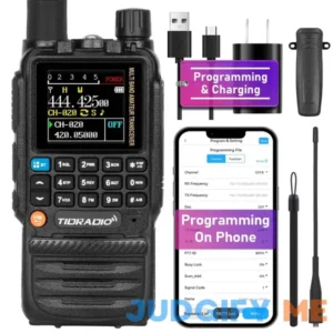 TIDRADIO TD-H3 GMRS Radio Multi-Band Receiving Long Range Walkie Talkies