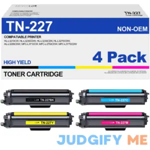 TN227 TN223 High Yield Toner Cartridge Compatible for Brother TN-227 TN 223 for MFC-L3750CDW MFC-L3770CDW HL-L3290CDW HL-L3210CW HL-L3230CDW Printer