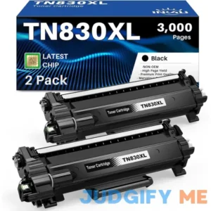 TN830XL Toner Cartridges Compatible Replacement for Brother TN830XL TN-830 TN830 Black Toner Cartridge for HL-L2460DW HL-L2405W HL-L2400D HL-L2465DW