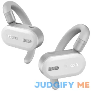 TOZO OpenBuds Lightweight True Open Ear Wireless Earbuds with Multi-Angle Adjustment
