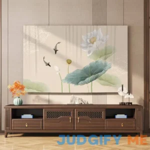 TV Cover Indoor TV Display Covers Modern High-end Living Room Bedroom Art Decoration 32-80 Inch TV/PC Dust Cover Universal LED/LCD Wall Mount/Curved