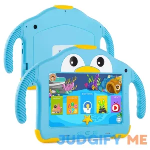 Tablet for Toddlers Tablet Android Kids Tablet with WiFi Dual Camera 1GB 32GB Storage 1024 x 600 Touch Screen Parental Control Google Playstore