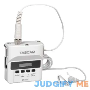 Tascam DR-10L Digital Audio Recorder with Lavalier
