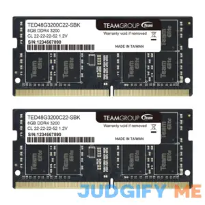 Team Elite 260-Pin DDR4 So-dimm DDR4 3200 Laptop Memory Model TED