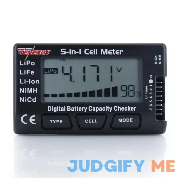 Tenergy 5-in-1 Battery Meter Intelligent Cell Meter Digital Battery Checker Battery Balancer Tenergy 5-in-1 Battery Meter Intelligent Cell Meter Digital Battery Checker Battery Balancer