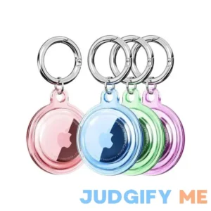 ThingsBag Airtags 4 Pack Holder Keychain Silicone Gps Case Key Ring for Air Tags-4