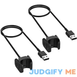 Threeeggs Charger Clip Compatible with Fitbit Charge 4 / Charge 3