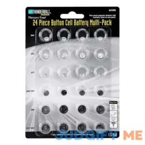 Thunderbolt Magnum Button Cell Battery Assortment