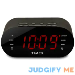 Timex AM-FM Dual Alarm Clock Radio with Digital Tuning