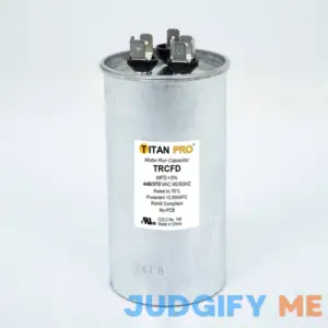 Titan Pro TRCFD705 70+5 MFD 440 V Round Run Capacitor