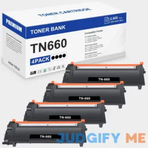 Tn660 Toner Cartridge Compatible for Brother Tn660 Tn630 Tn-660 Tn-630 Hl-l2300d Hl-l2380dw Hl-l2320d Hl-l2340dw Mfc-l2700dw
