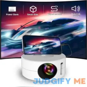 Toprenddon Mini ProjectorProjector 2023 Upgraded Mini Projector 9500 Lumens Multimedia Home Video Projector