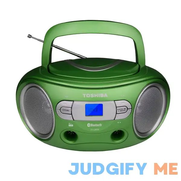 Toshiba Ty-cws9 Portable Cd Bluetooth Boombox with Am/fm Stereo and Aux Input Toshiba Ty-cws9 Portable Cd Bluetooth Boombox with Am/fm Stereo and Aux Input