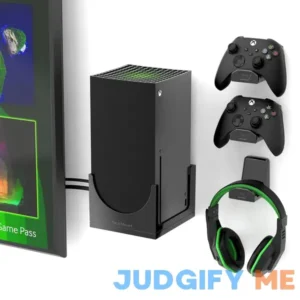 TotalMount – Wall Mount for Xbox Series X – Prevents Your Xbox from Falling by Securing Each Side