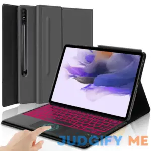 Touchpad Keyboard Case for Samsung Galaxy Tab S8 Plus 2022/S7 FE 2021/S7 Plus 2020/12.4”
