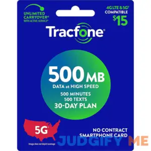 Tracfone - $15 Smartphone Unlimited Talk & Text (Email Delivery) [Digital]