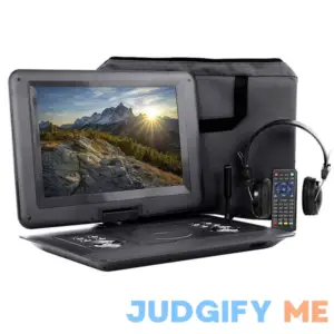 Trexonic 13" Portable TV/DVD Player w/Headset