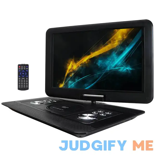 Trexonic 15.4 Inch Portable DVD Player with TFT-LCD Screen and Usb/sd/av Inputs Trexonic 15.4 Inch Portable DVD Player with TFT-LCD Screen and Usb/sd/av Inputs