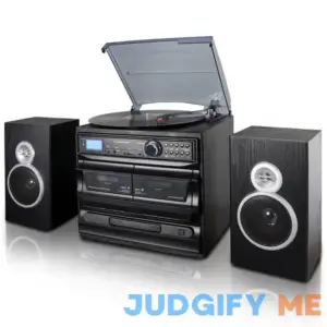Trexonic 3-Speed Turntable with CD Player