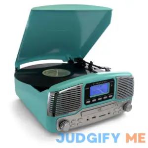 Trexonic Retro Wireless Bluetooth Record and CD Player