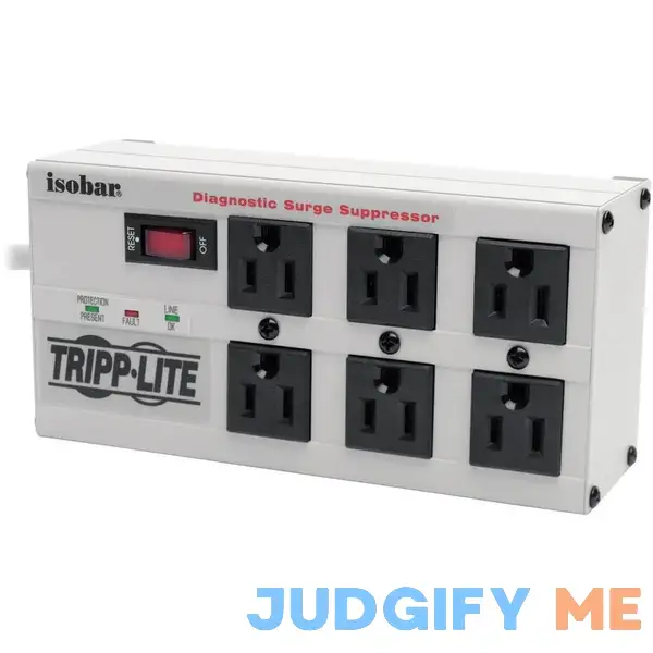 Tripp Lite Isobar 6-Outlet Surge Protector Tripp Lite Isobar 6-Outlet Surge Protector