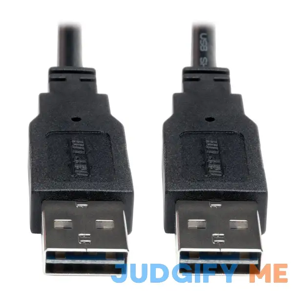 Tripp Lite Reversible USB Cable 2.0 Universal UR020 Tripp Lite Reversible USB Cable 2.0 Universal UR020