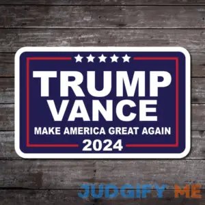 Trump Vance Sticker | Decal | Conservative | Republican | Trump