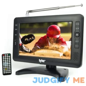 Tyler 9" 1080p Portable TV LCD Monitor Rechargeable Battery Powered Wireless Capability HD-TV
