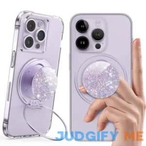 Typecase Magnetic Phone Grip: Ultra Thin Cell Phone Ring Holder for MagSafe - Adapter Ring for MagSafe Included - Adjustable Finger Ring Kickstand