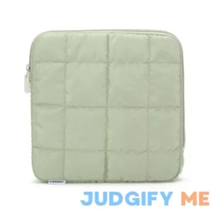 U Brands 10"x10" Nylon Puffer Tech Pouch