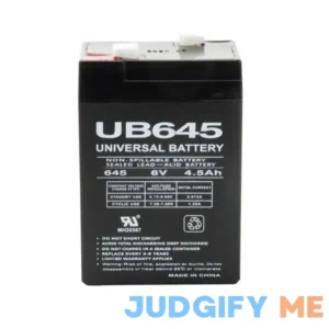 UPG 4.5 6 V Lead Acid Automotive Battery