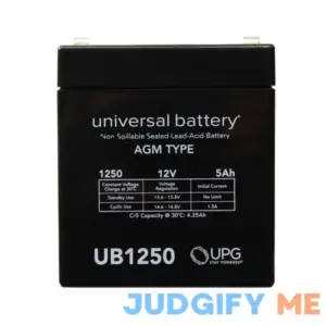UPG Ub1250 5 amps Lead Acid Battery