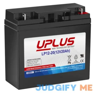UPLUS 12V 20Ah Deep Cycle AGM Battery
