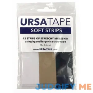 URSA Tape Stretchy Moleskin Fabric Tape 30 Blister Tape Strips Heavy-Duty Blister Prevention Tape