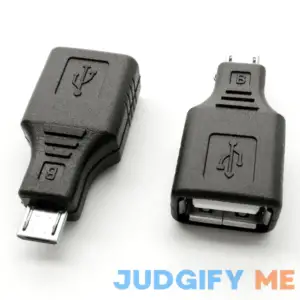 USB 2.0 Micro USB Male to USB Female OTG Adapter