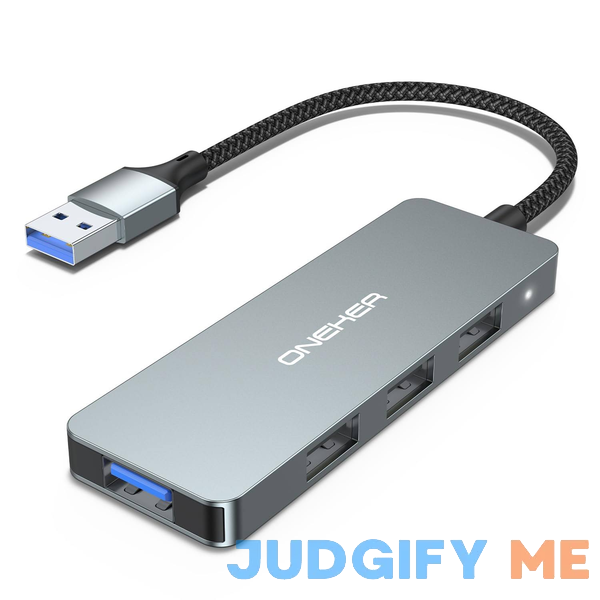 USB 3.0 Hub 4-Port Aluminum Multiport USB a to USB 3.0 Hub with a USB 3.0 Port & 3 USB 2.0 Ports USB 3.0 Hub 4-Port Aluminum Multiport USB a to USB 3.0 Hub with a USB 3.0 Port & 3 USB 2.0 Ports
